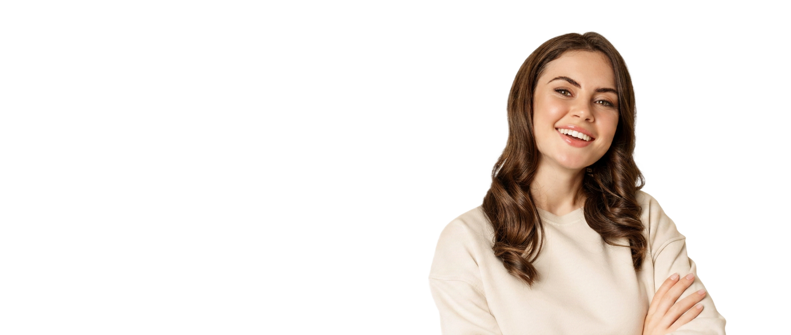 Patiente souriante chez Oralia Dental Clinic
